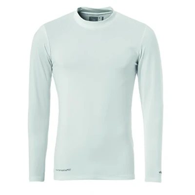 Image of Uhlsport Distinction Colors Baselayer T Shirt Men&#039;s, Red, 10 11 Y (Manufacturer Size: 140)