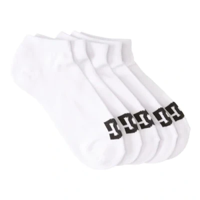 Image of DC Shoes 5PACK Socks, Men&#039;s, Size: One Size, Wbb snow white