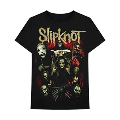Image of Old Glory Mens Slipknot Come Play Dying T Shirt Small Black
