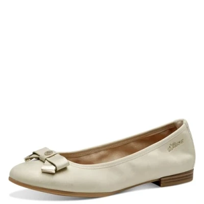 Image of s.Oliver Women&#039;s 5 22102 42 Ballet Flat, Champagner, UK