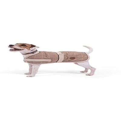 Image of Petface Tan Tweed Dog Coat, 50 cm