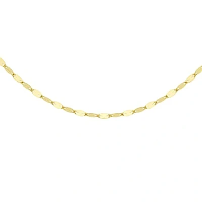 Image of Carissima Gold Women&#039;s 9ct Yellow Forzantina Chain Necklace of 46cm/18&quot;