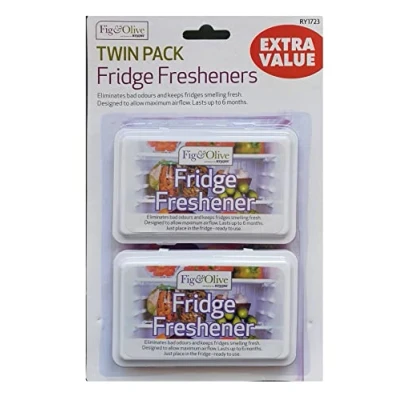 Image of Fig&amp;Olive 2 Pack Fridge Fresheners to Deodoriser Eliminates and Neutralise Bad Odours Keep Smell Fresh Airflow
