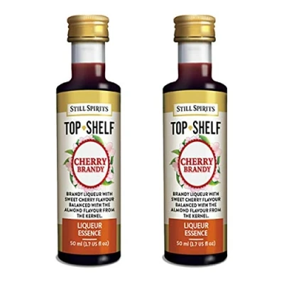Image of 2X Still Spirits Top Shelf Cherry Brandy Essence Flavours 1.125L