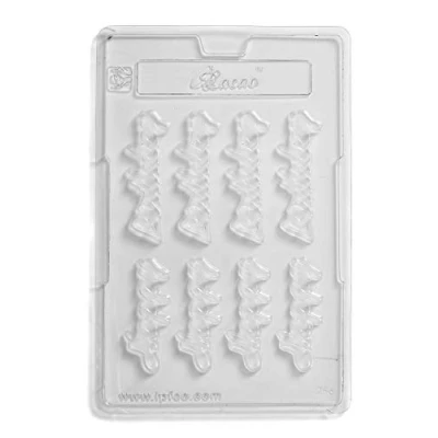 Image of Happy Birthday (Words) Chocolate Mould 4 Cavity