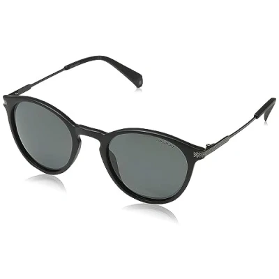 Image of Sunglasses Polaroid Pld 2062/s col. 003/m9 Man Round Matte black