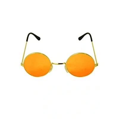 Image of Orange John Lennon Style Glasses