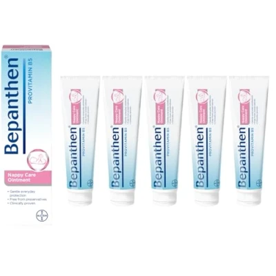 Image of Bepanthen Nappy Care Ointment, 100 g, Pack of 5