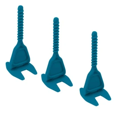 Image of Tile Levelling System spacers 2 mm 250 Clips 2mm 3 19 Thick SHAFFER PRO Tiling Tools Laying aid for Floor Tiles/Wall Tiles Installation kit