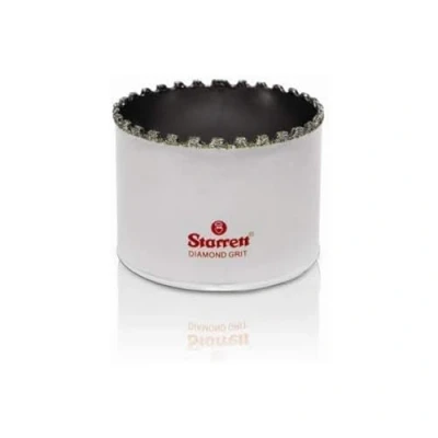 Image of Starrett Diamond Grit Hole Saw D1116 Ceramic &amp; Tile Drill Cutter For Brick Glass Marble Slate Stone Porcelain 43mm(1.11/16 inch)
