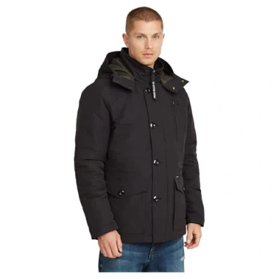 Image of G Star Men&#039;s Vodan Padded Hooded Jacket, black (dk D26403 D908 6484), M