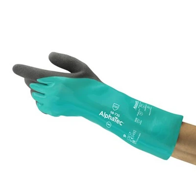 Image of Ansell 58 735 Size 7, 0 Chemical Protection Gloves
