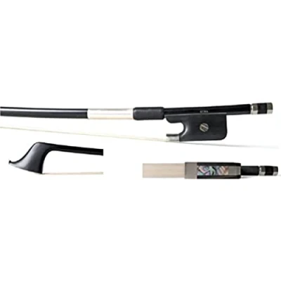 Image of GEWA double bass bow, Carbon Student, 3/4, nickel silver, french model