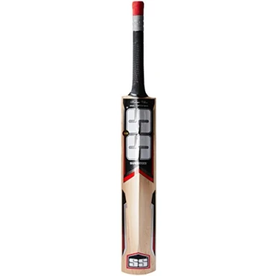 Image of SS Kashmir Willow Cricket Bat, Short Handle (Short Handle, R 7)