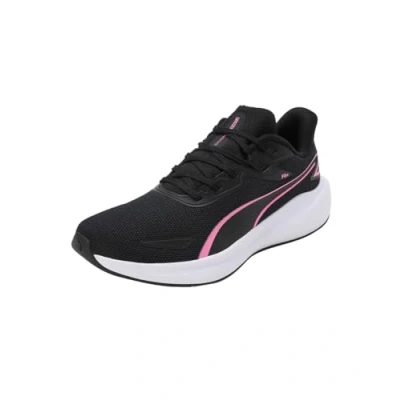 Image of Puma Unisex Adults Skyrocket Lite Road Running Shoes, Black Fast Pink White, 7.5 UK