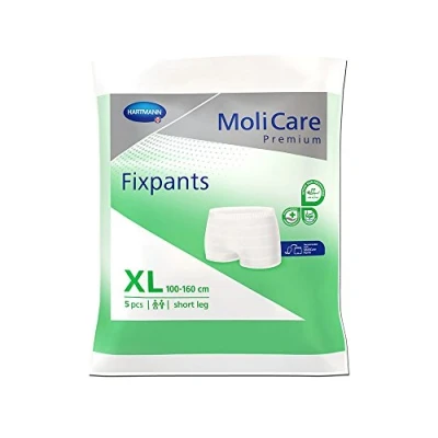 Image of MoliCare Premium Fixpants Short Leg Extra Large Pack of 5