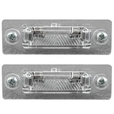 Image of ROBUST 2 Pcs Car Number Plate Light Licence Lamp Replacement Halogen Bulb for Skoda Superb VW Caddy Mk3/4 Golf Plus Jetta Mk3 Transporter T5 T6 Multivan Passat Touran 3B5943021 3B5943021A