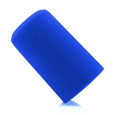 Image of LEFXMOPHY SM7B Pop Filter for Shure SM7dB Vocal Microphone RK345 Replacement Windscreen,Blue Windsock Cover 1 Pack Wind Foam