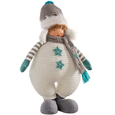Image of WeRChristmas Standing Christmas Boy Figurine, Multi Colour, 44cm