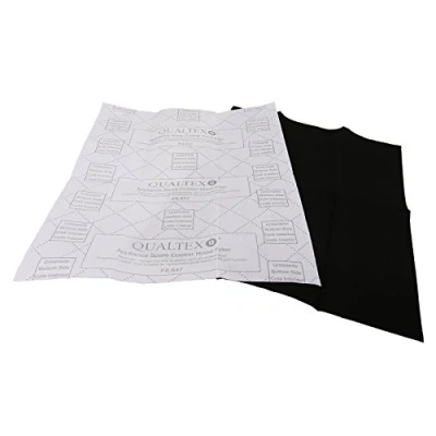 Image of MasterPart Carbon Cooker Hood Filter, Cut To Size, Charcoal Vent Filters for All Hoods + Free Grease Filter