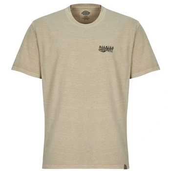 Image of Dickies SERVICE STATION SS TEE men&#039;s T shirt in Beige