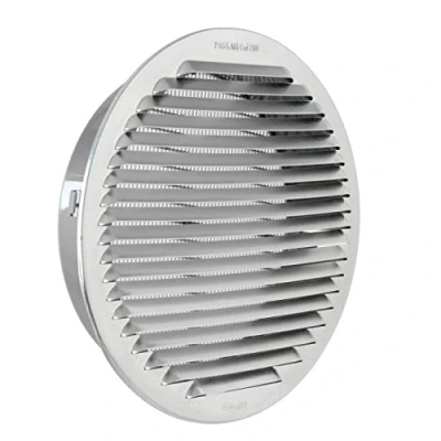 Image of The gtap200r y Ventilation Grill Round Recessed, Aluminium, 230 mm