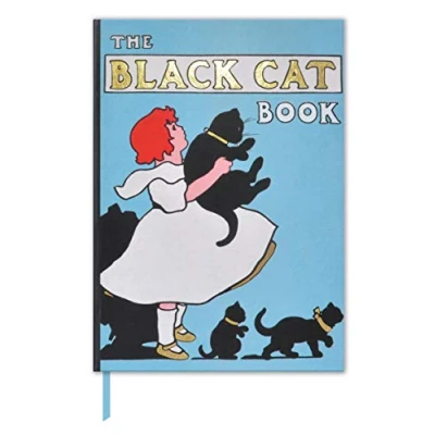 Image of The Black Cat Book Lined Journal