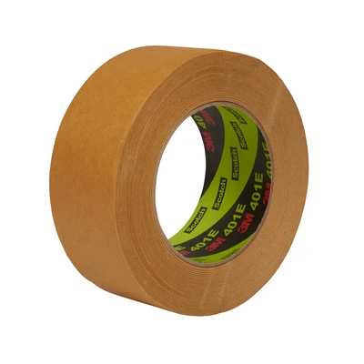 Image of 3M Performance Masking Tape 401E, Brown, 48 mm x 50 m