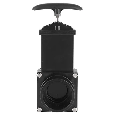 Image of RV Waste Valve Drain Valve, 50mm Dump Sewer ABS Replacement for Outdoor Accessories Caravan
