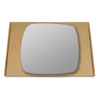 Image of Less4spares side View Replacement Wing Mirror Glass Compatible with Renault Kangoo 2008 2012 Blind Spot Right Driver off RHS O/S