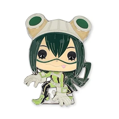 Image of Funko My Hero Academia 3 Inch POP Pin Tsuyu Asui