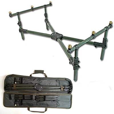 Image of NGT DELUXE CROSS ROD POD &amp; PADDED CARRY CASE