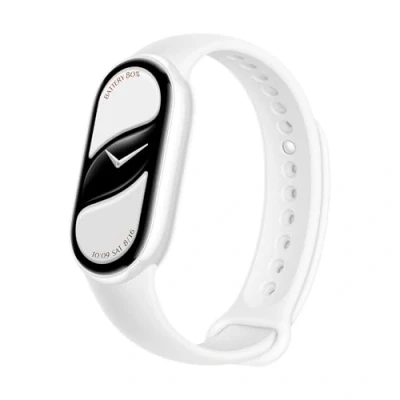 Image of Xiaomi Smart Band 10 Fitness Tracker, 1.72&quot; AMOLED Display, 21 Day Battery Life, 150+ Sports Modes, Heart Rate &amp; Sleep Monitoring, 5ATM Waterproof, 2 Year Warranty Ceramic Edition Pearl White
