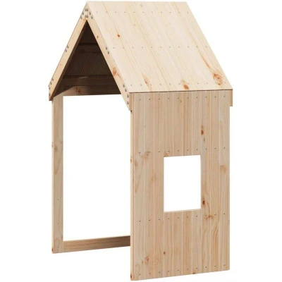 Image of vidaXL Kids&#039; Bed Roof 60x89x134.5 cm Solid Wood Pine