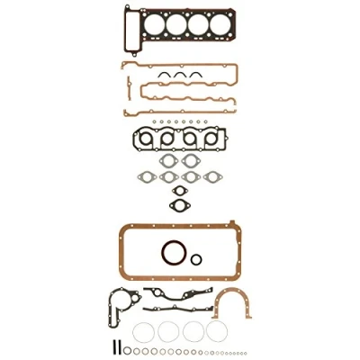 Image of 161227901000, 60741413, 60777053, 60777322, 60778000 Full Gasket Set, engine AJUSA 50105900 with cylinder head gasket, valve stem seals FIBERMAX