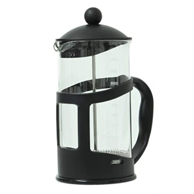 Image of French Press 8 Cup Coffee Plunger 1000ml Capacity Easy Clean Filter Heat Resistant Frame and Handle