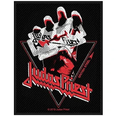 Image of Judas Priest British Steel Vintage Unisex Patch multicolour, 100% polyester,