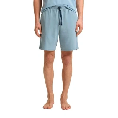 Image of BOSS Mens Mix and Match Jersey Shorts Cotton Open Blue 483 M