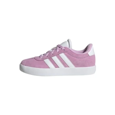 Image of adidas Unisex Kids VL Court 3.0 Shoes Kids, Bliss Lilac/Cloud White/Grey Two, 4 UK