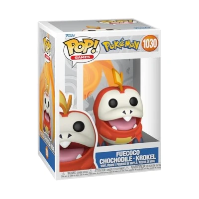 Image of Funko POP! Games: Pokemon Fuecoco Collectable Vinyl Figure Gift Idea Official Merchandise Toys for Kids &amp; Adults Video Games Fans Model Collectors and Display