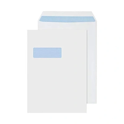Image of Q Connect C4 Envelopes Window Self Seal 90gsm White (Pack of 250)