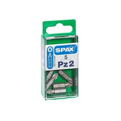 Image of Spax RP 25mm PZ2 Bits Pack of 5