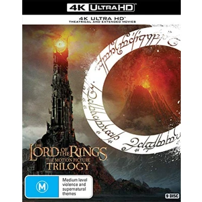 Image of the Lord of Rings Trilogy (Theatrical + Extended) (4K UHD) (Blu ray) [Blu ray]