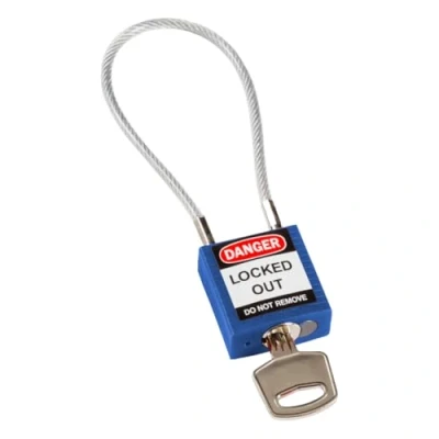 Image of Brady 146122 Padlock, Blue, 32mm x 116mm