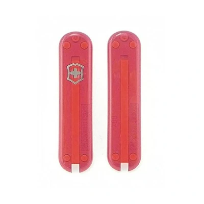 Image of Victorinox Translucent Red Scales for 58mm Swiss Army Knife handles