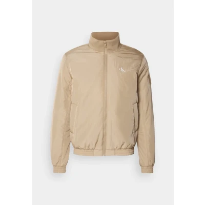 Image of Calvin Klein Jeans Padded Harrington Light jacket, Men&#039;s, Size: XXL, Travertine