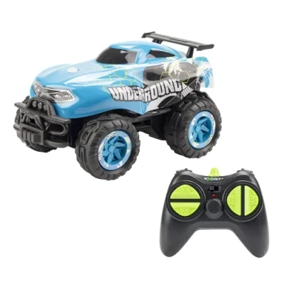 Image of Exost RC 20612 X Monster by Silverlit, Remote Control, Road Vehicle, Car, Kids Toy, 2.4 GHz Technology, Scale 1:34, Blue, Age 5