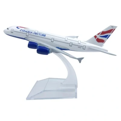 Image of Model Plane,Emirates A380 Plane,Toy Plane,A380 Plane,Airplane Airbus,Airways Metal Airplane Plane Toy For Children Aviation Enthusiast Table Decoration