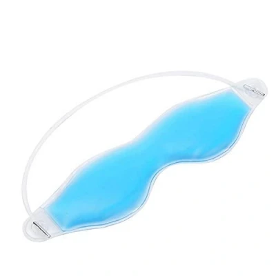 Image of Reusable Gel Eye Mask, Ice Cooling Blue Mask + Hot for Better Sleep, Dark Circles and Puffy Eyes (Women &amp; Men) Fatigue Relief Relaxation