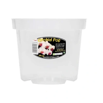 Image of Growth Technology POCL19M Recycled Plastic Orchid Pot 19CM